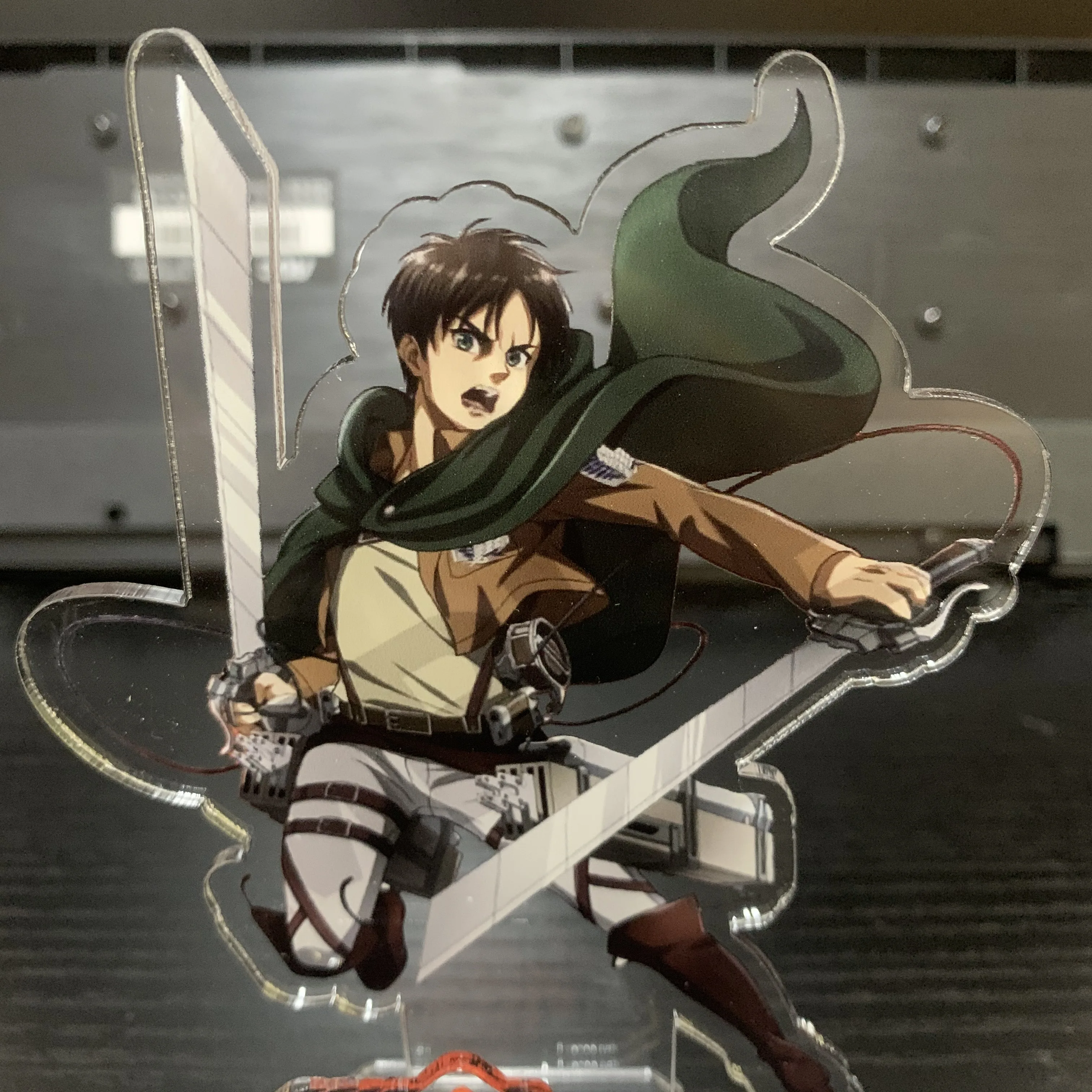 Útok Na Titan Anime Obrázok Eren Jaeger Mikasa·Ackermana Levi·Ackermana Cosplay Akrylový Stojan Model Ploche Dekorácie Fanúšikov Hračky Obrázok 2