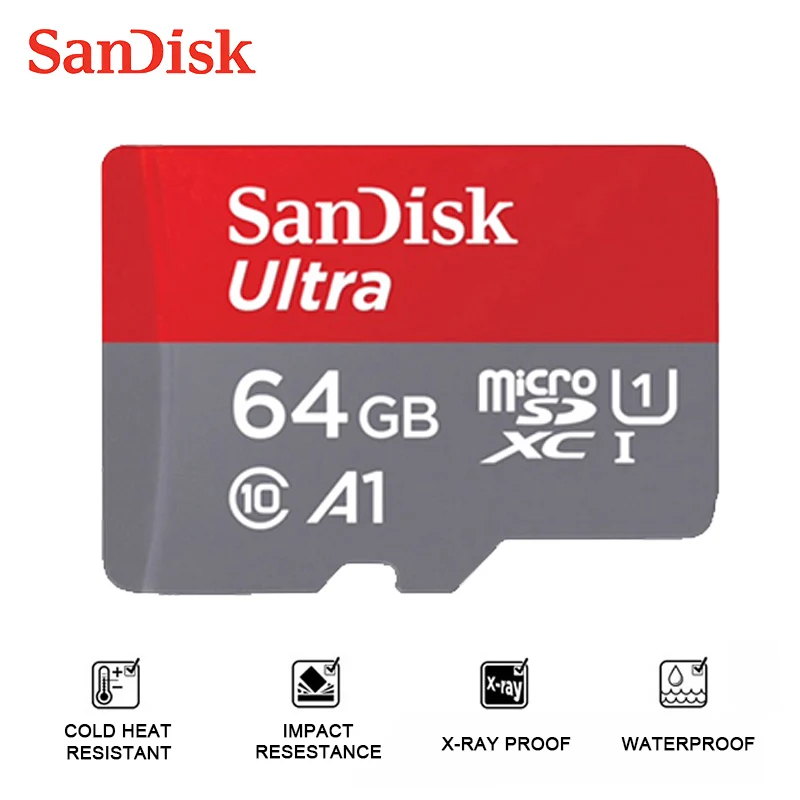 100% Originálne pamäťová karta SanDisk A1 128 GB micro SD Karta 16gb 32gb 64gb class 10 UHS-I, pamäťové flash TF KARTA 256 GB microsd Obrázok 3