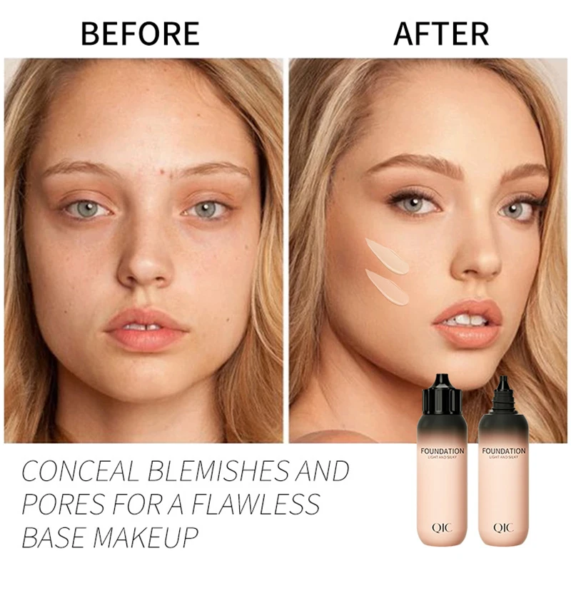 Profesionálne Tvár Nadácie Krém Plný Korektor Make-Up Kozmetika Vodotesný Základ Zosvetlenie Zubov Kryt Tmavé Kruhy Obrázok 4