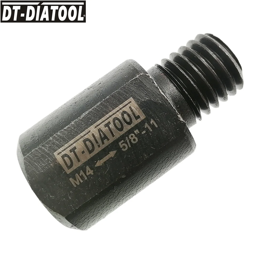 DT-DIATOOL 2ks 5/8-11 Mužov M14 vnútorný Závit, Adaptér pre Diamantových Core Bitov Brúsenie Disk vojde 5/8-11 Nástroja M14 Stroj Obrázok 4