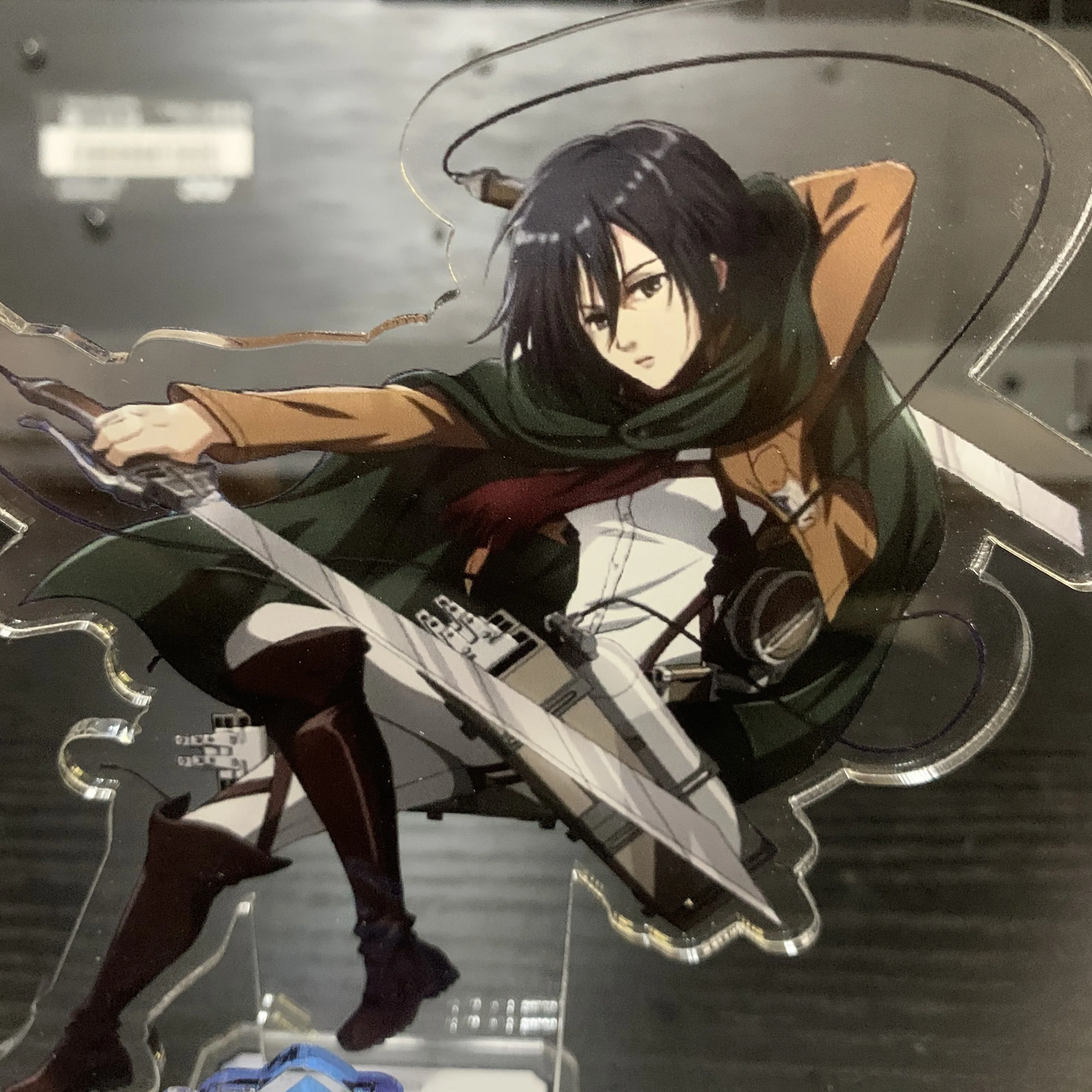 Útok Na Titan Anime Obrázok Eren Jaeger Mikasa·Ackermana Levi·Ackermana Cosplay Akrylový Stojan Model Ploche Dekorácie Fanúšikov Hračky Obrázok 4