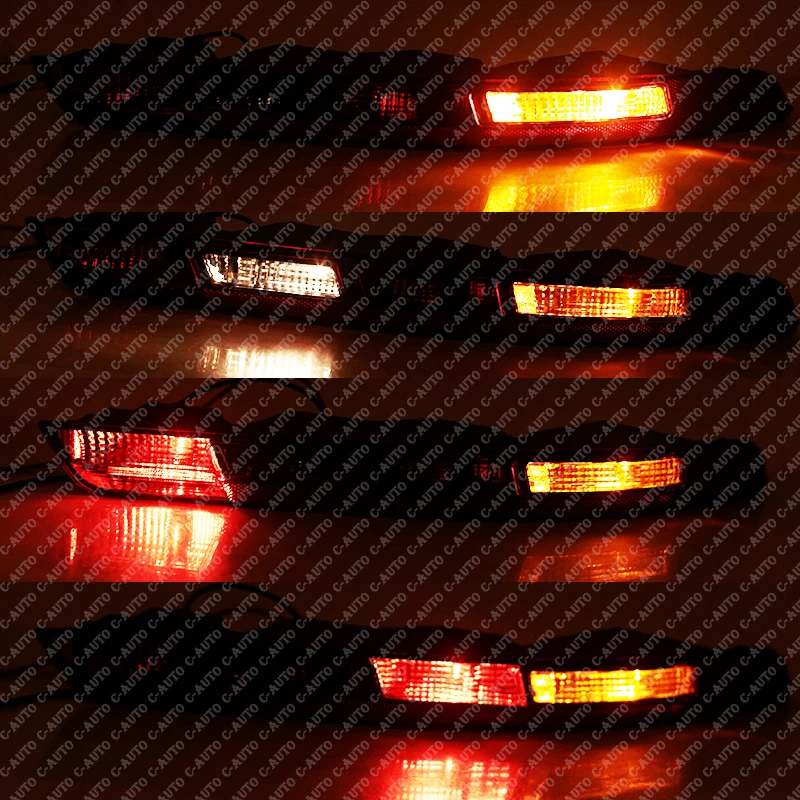 Auto Zadný Nárazník Chvost Svetlo spätné Čítanie Červené S žiarovky Pre Audi Q3 2016 2017 2018 8U0945096B 8U0945095B 8UD945095B 8UD945096B Obrázok 5