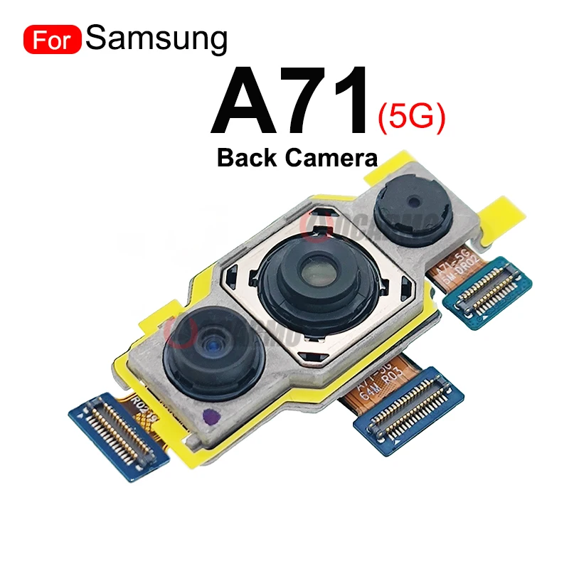 Zadná Kamera Pre Samsung Galaxy A51 A71 4G 5G A7160 Hlavné Veľké Zadné & Predná Kamera Flex Kábel Modulu Náhradný Diel Obrázok 5