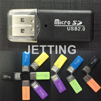 Nové 1pc Mini USB, SD/MMC Čítačka Pamäťových Kariet 480Mbps Pre Počítač, Notebook, USB Karty