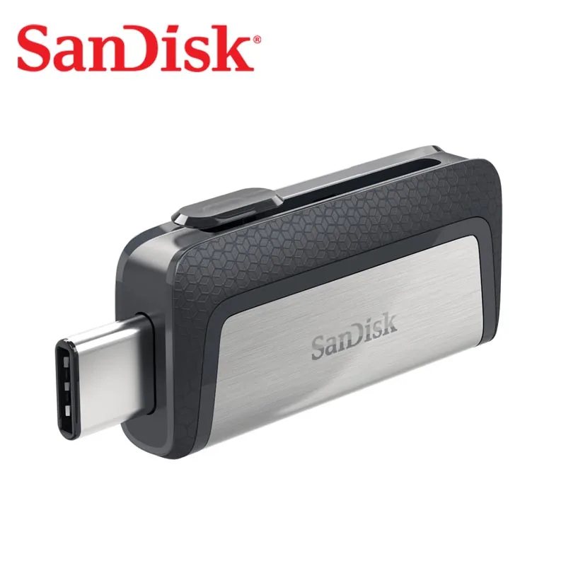 100%SanDisk usb 128GB SDDDC2 Extrémne vysokú rýchlosť, Typ-C USB3.1 32gDual OTG USB Flash Disk 64 GB Pero, Disky 256 GB 150M/S PenDrives Obrázok 1